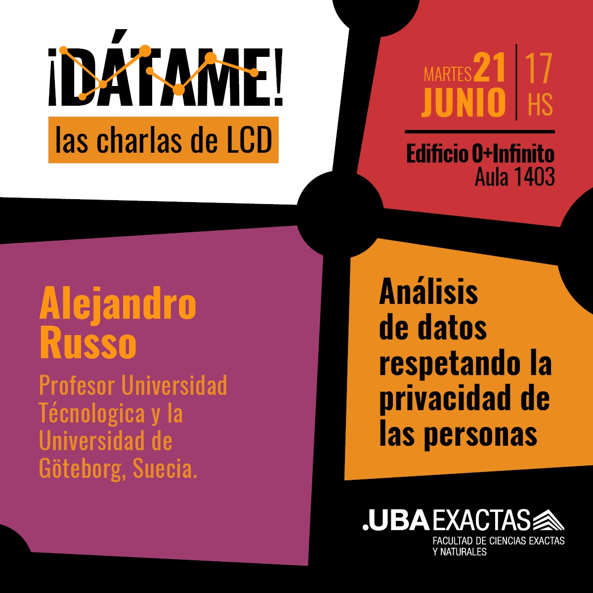 DÁTAME, las charlas de LCD